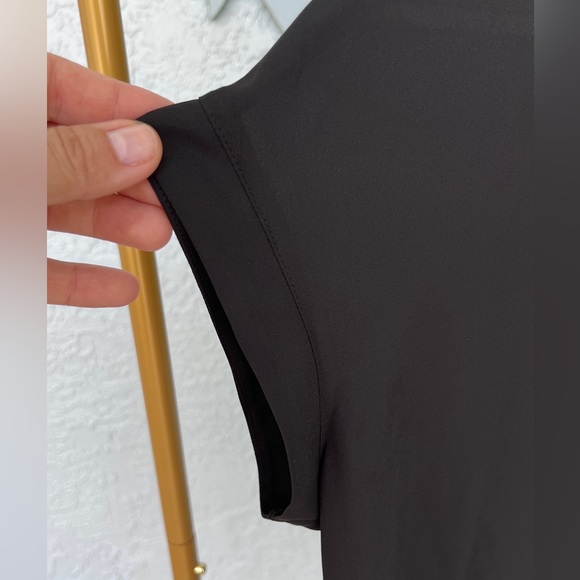 NWT Stunning Worthington Black Ladies Blouse Casual Formal Top - Picture 2 of 11